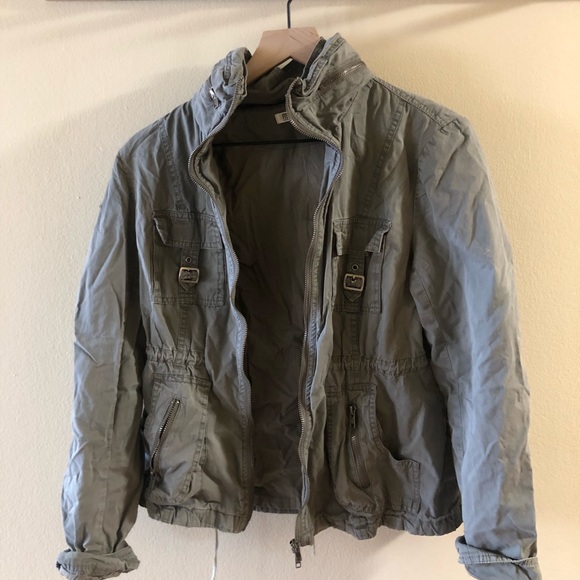 Green Chore Coat - Picture 2 of 5